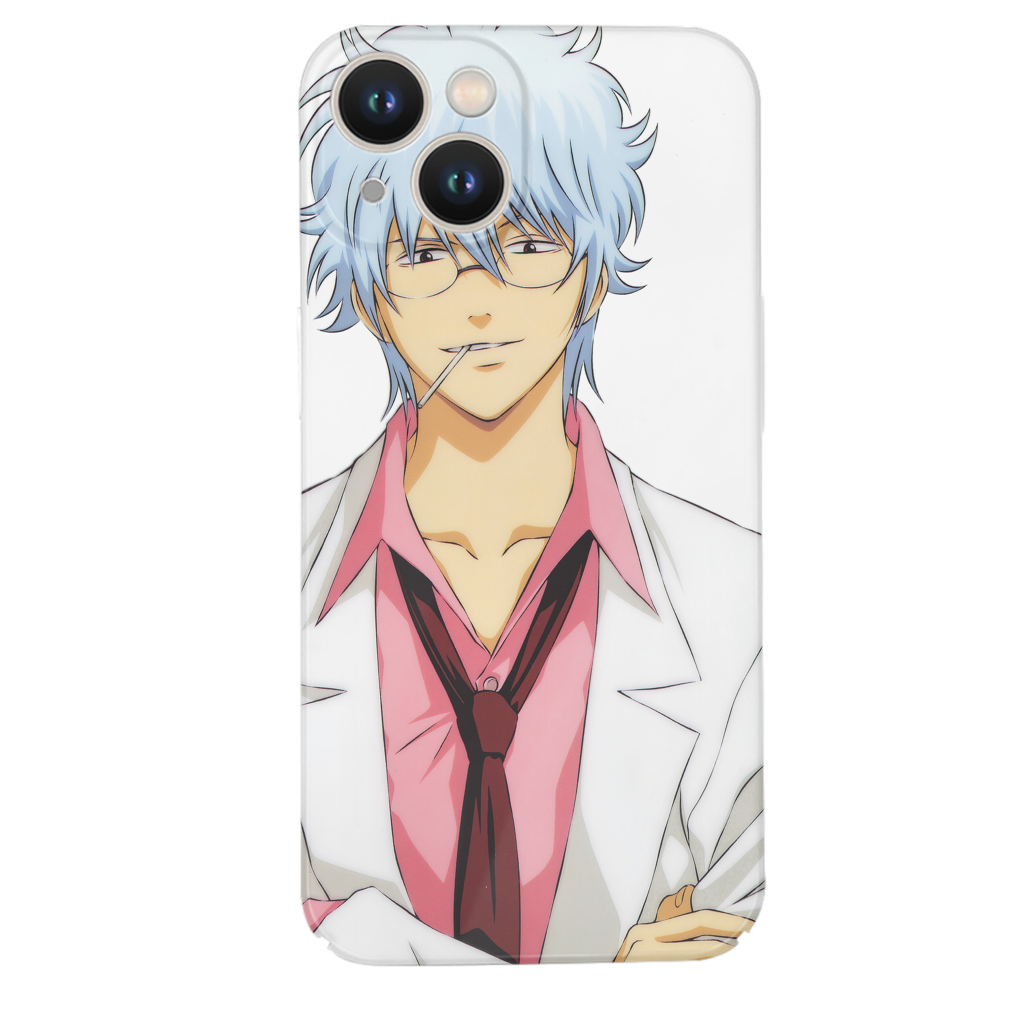 （画像用） ぎんたま 坂田銀時（さかたぎんとき） 神楽 志村新八（しむら しんぱち） GINTAMA Sakata Gintoki Kagura Shimura Shinpachi 【iPhone 14シリーズ対応】ハードケース